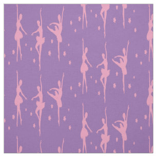 Tecido cor-de-rosa das bailarinas