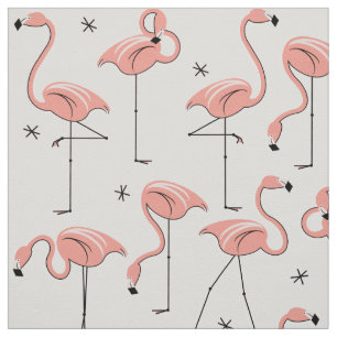 Tecido cor-de-rosa dos flamingos