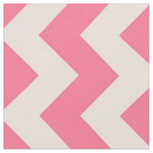 Tecido cor-de-rosa e branco da listra de Chevron