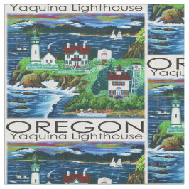 Tecido Cor do farol de Verão