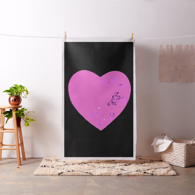 TECIDO CORAÇÃO DE TINTA (In Situ)