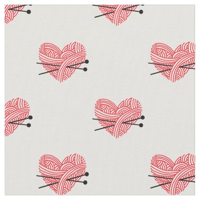 Tecido Coração do fio & teste padrão dos artesanatos das (Detalhe)