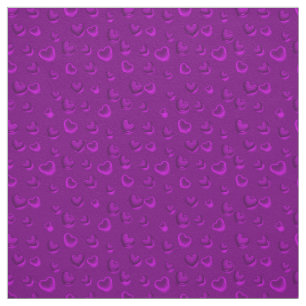 Tecido Coração Roxo Elegante Moderno e Elegante
