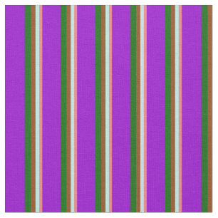 Tecido Coral Claro, Turquesa, Castanho, Violeta Verde e E