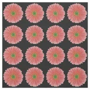 Tecido coral da margarida do Gerbera do pêssego