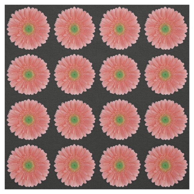 Tecido coral da margarida do Gerbera do pêssego (Modelo)