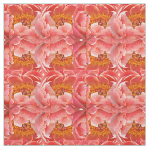 Tecido - Coral Peony
