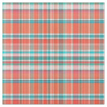 Coral, Teal, Estilo branco de pré-disquete Madras 