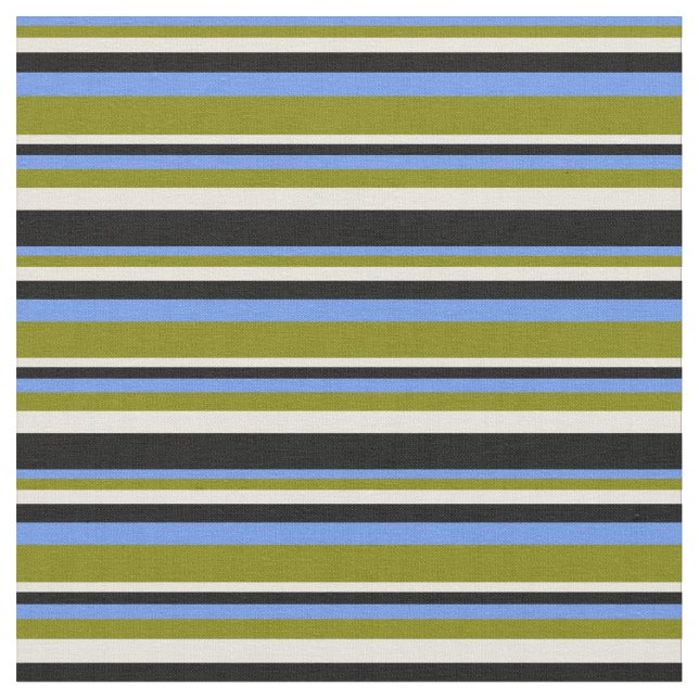 Tecido Corante Azul, Verde, bege e Preto (Detalhe)