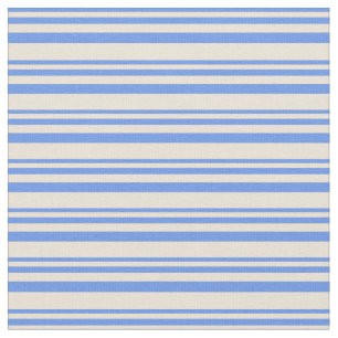 Tecido Corante de Cornflower Blue e Bisque