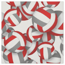 cores de time cinza vermelho volleyballs padrão es