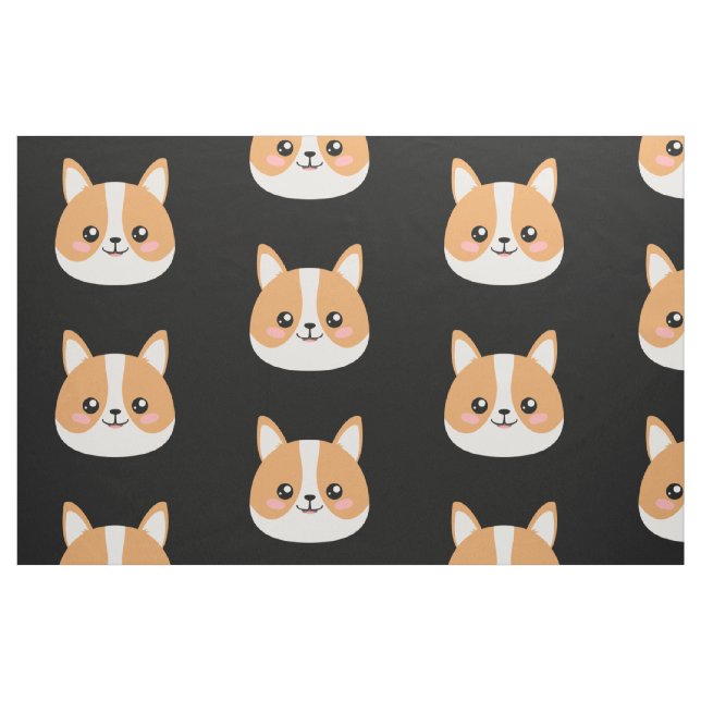 Tecido Corgi (Fat Quarter)