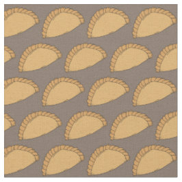 Tecido Cornish Pasty Pasties Padrão de Comida Britânica