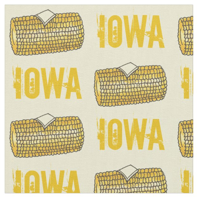 Tecido Corno Amarelo IOWA no Cob Corncob (Detalhe)