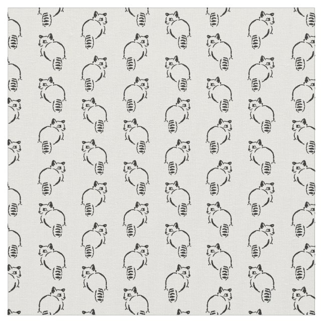 Tecido Coro de Belas Artes de Animais (Detalhe)