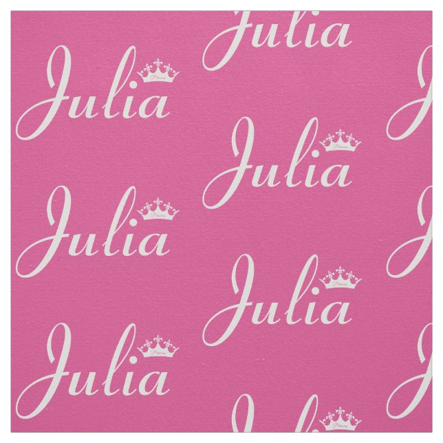 Tecido Coroa da Princesa (Modelo)