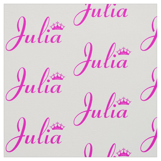 Tecido Coroa da Princesa (Modelo)