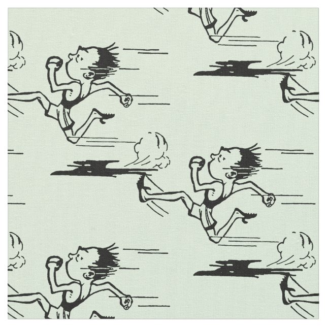 Tecido Corredor de maratona (Detalhe)