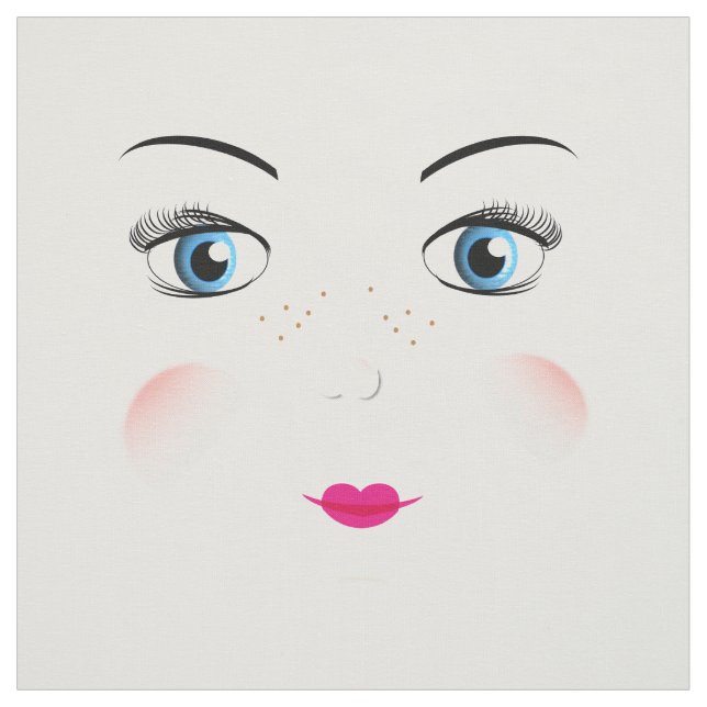 Tecido Cortar E Mastigar Bonitos Buracos Azuis (Modelo)