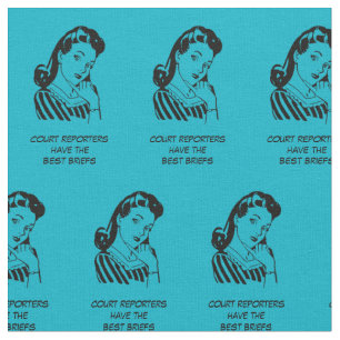 Tecido Corte retro da mulher dos desenhos animados que