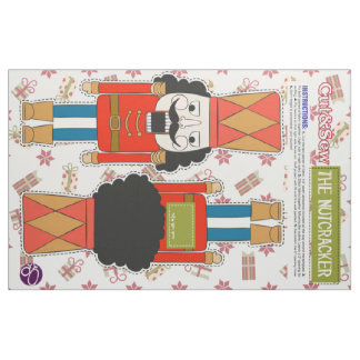 Tecido Corte & Sew o Nutcracker vermelho - luxuoso de DIY