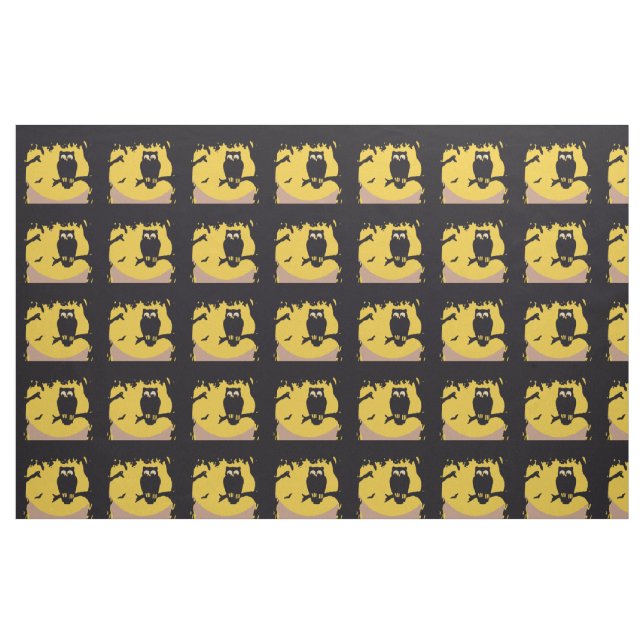 Tecido Coruja (Fat Quarter)