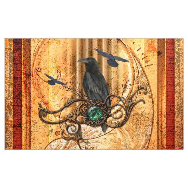 Tecido Corvo maravilhoso (Jarda)