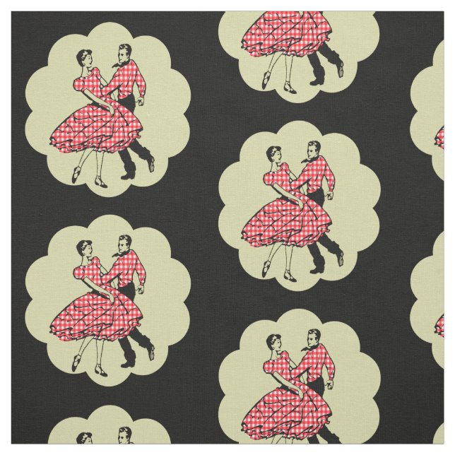 Tecido Country Western Dance Square Casal Dance ANY COLO (Modelo)