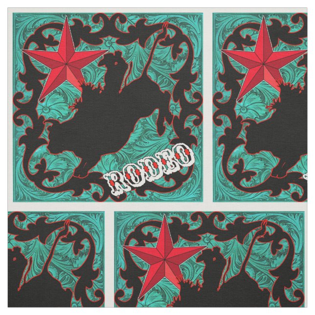 Tecido Couro ocidental do falso da equitação de Bull do (Modelo)