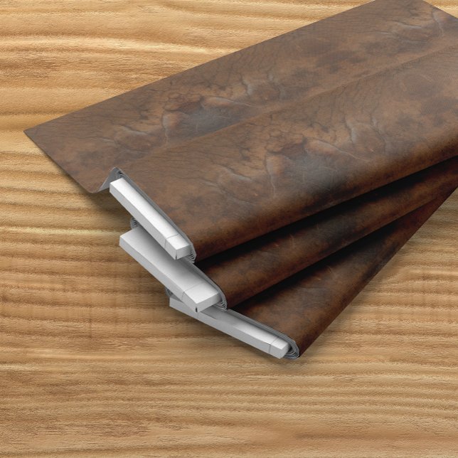 Tecido Couro vestido de Saddle Faux (Criador carregado)