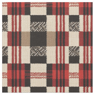 Tecido Cozy Knit Patchwork - Vintage Boho Autumn Style 2