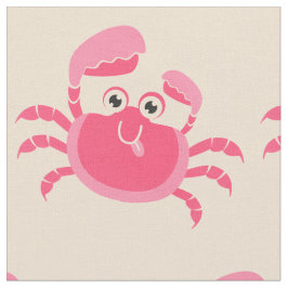 Tecido Crabby Crab Design