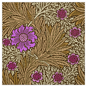 Tecido Cravo-de-defunto, Brown, bege e violeta de William