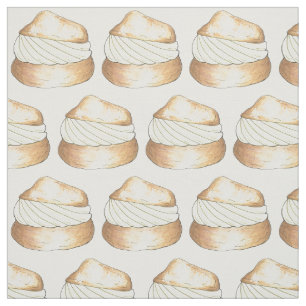Tecido Cream Puff Paery Creampuff Dessert Bakery Francês