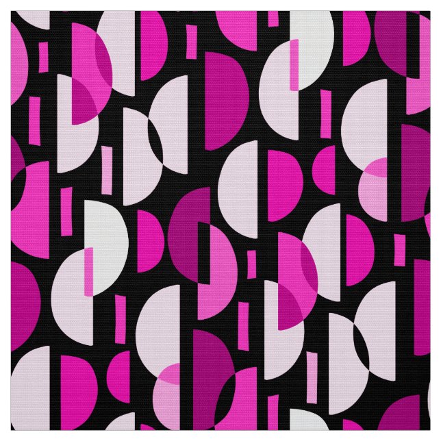 Tecido Crescent Pattern 010921 - Magenta Pink (Modelo)