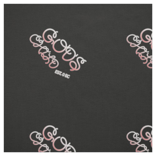 Tecido Criança Cristã de Deus (Modelo)