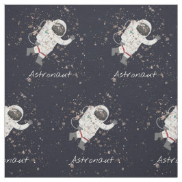 Tecido Crianças Astronauta Astronomia Cosmos Space Star D