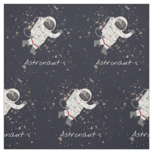 Tecido Crianças Astronauta Astronomia Cosmos Space Star D