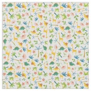 Tecido Crianças da selva selvagem de aves aquáticas