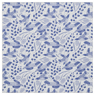 Tecido Crianças De Pássaros Cute De Padrão Animal Oferece