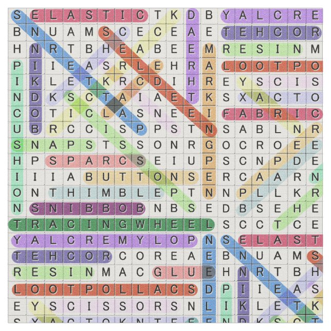 Tecido Criando Pesquisa do Word (Detalhe)