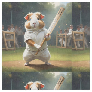 Tecido Cricket Craze: A Guiné Pigra Grande Combate