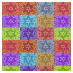 Tecido Crie seu próprio e adorável design de estrelas do