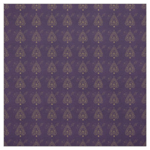 Tecido Crie Seu Próprio Pingente de Ouija Dourado Roxo