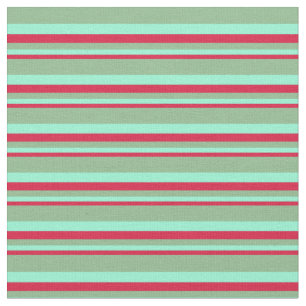 Tecido Crimson, Aquamarine e Mar Negro