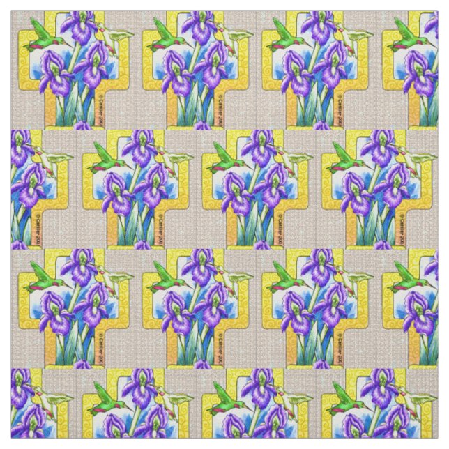 Tecido Cristão Iris Cross (Amostra)