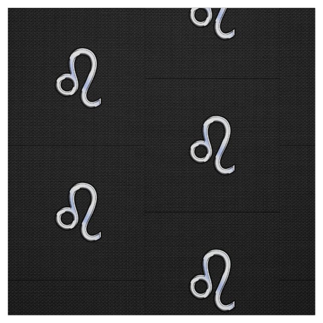 Tecido Cromo Como Leo Sign na pele de cobra (Modelo)