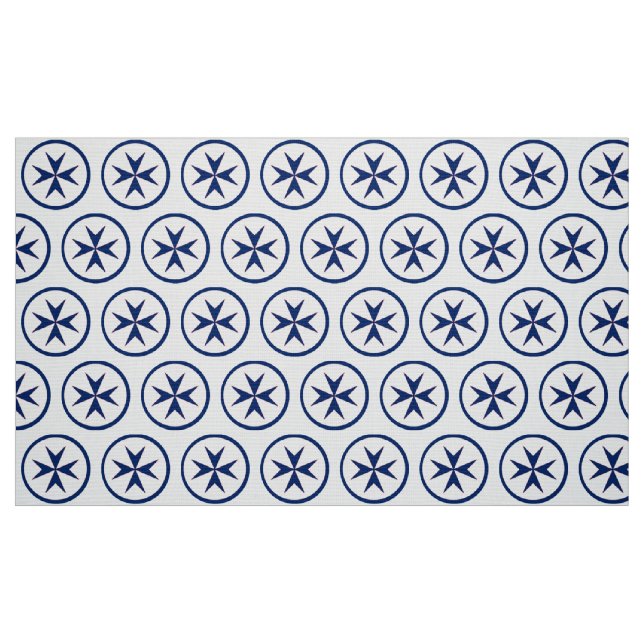 Tecido cruz de octógono BLUE CORSAIR STYLE (Fat Quarter)