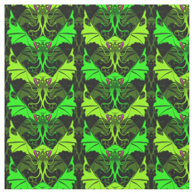 Tecido Cthulhu voado (Detalhe)