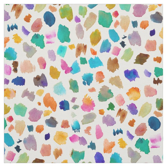 Tecido Cursos da escova dos FLOCOS da COR (Modelo)